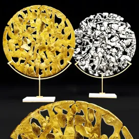 Michael aram golden disk horchow